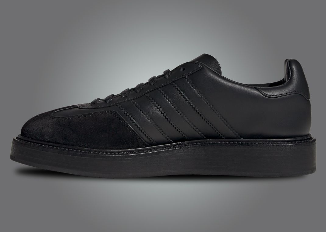 This adidas Gazelle Indoor Core Black is Made in Italy