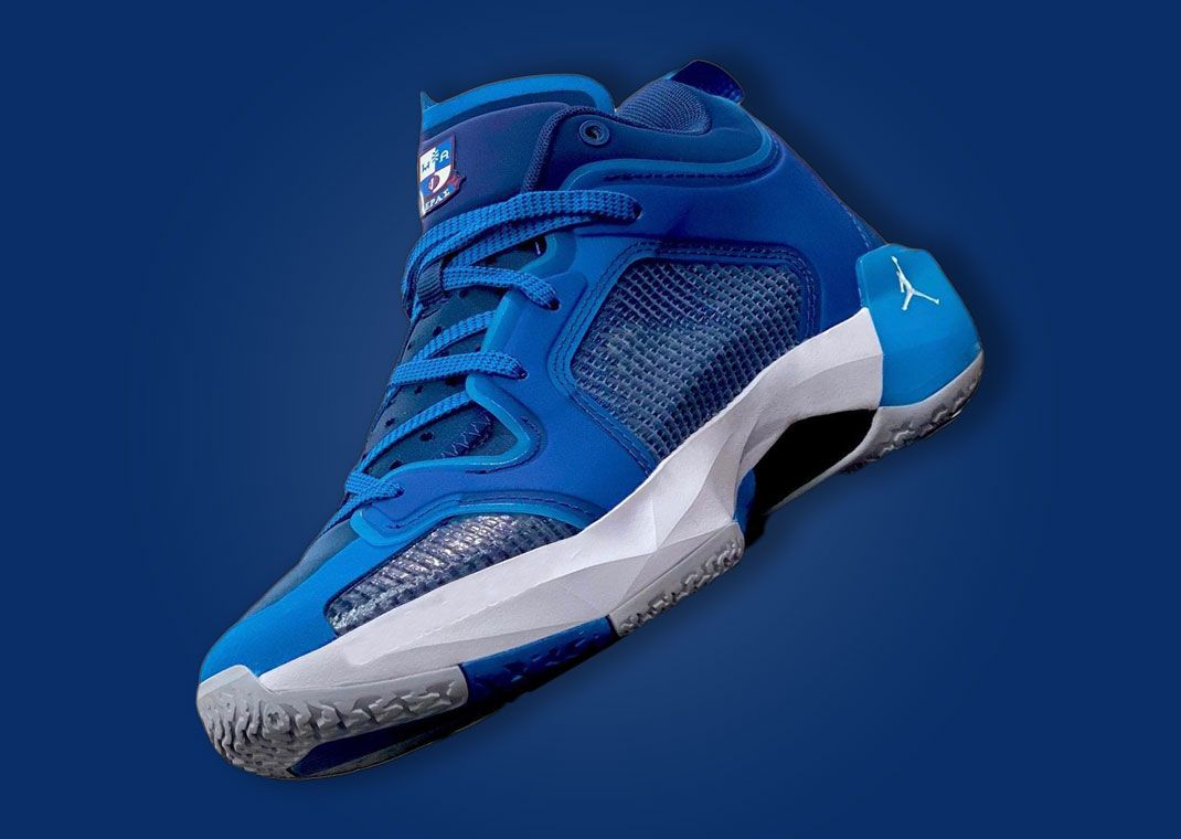 The Air Jordan 37 Low Military Blue Releases In March