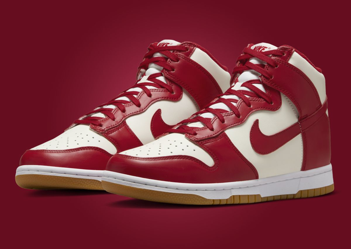 Nike dunk high varsity red Clearance