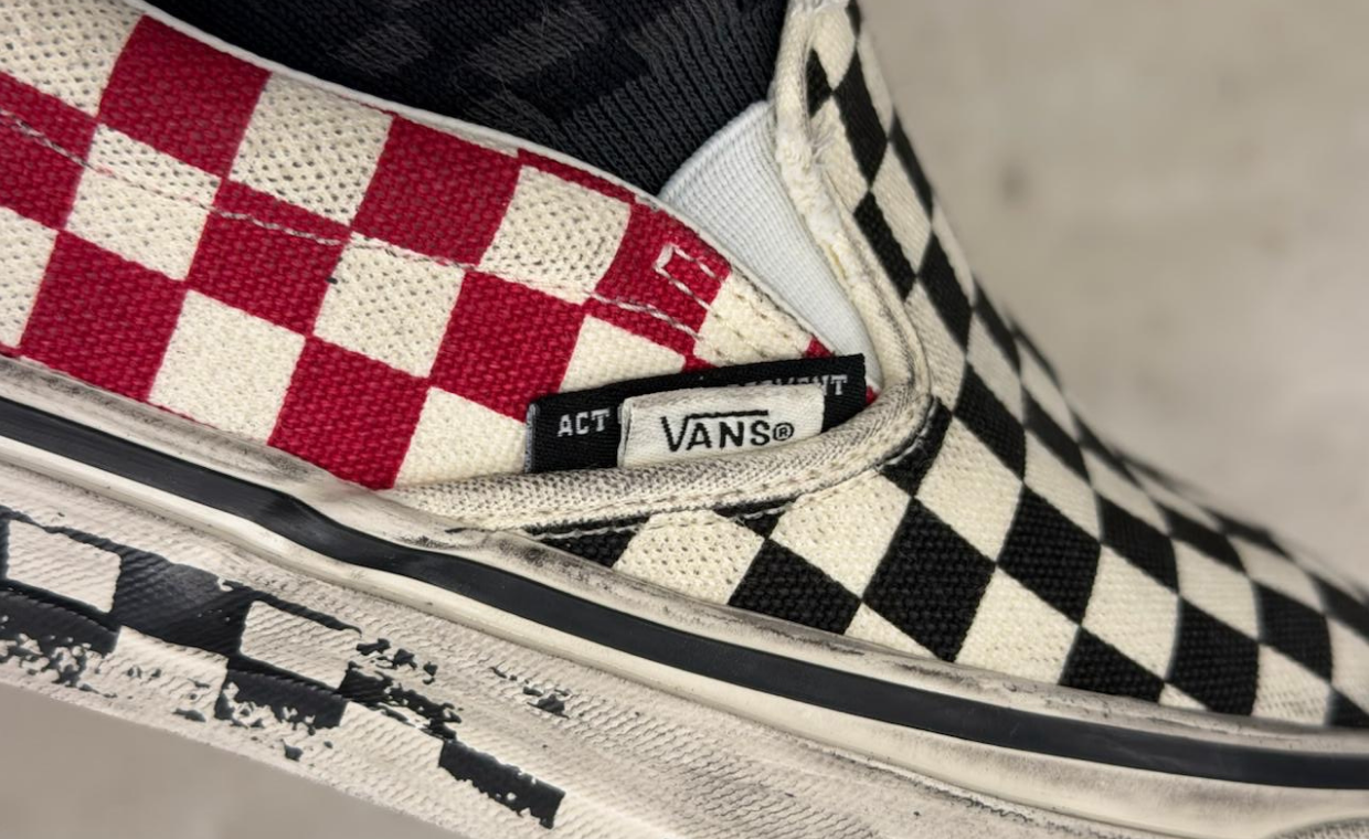 Slam Jam x Vans Classic Slip-On Act of Disagreement
