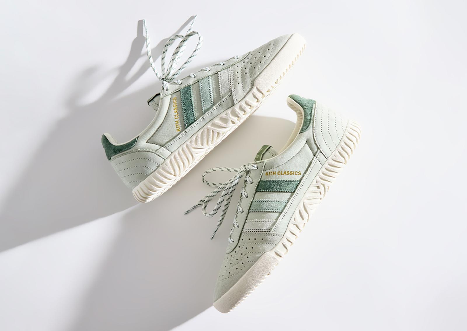 Kith Classics x adidas Originals Indoor Super Summer Palette Angle