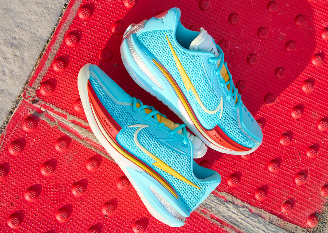 シューズ(男性用) Nike air zoom G.T. cut1 PE Dylan Harper Dylan Harper's Titan x Nike GT Cut 1 PE Bleached Aqua Drops at