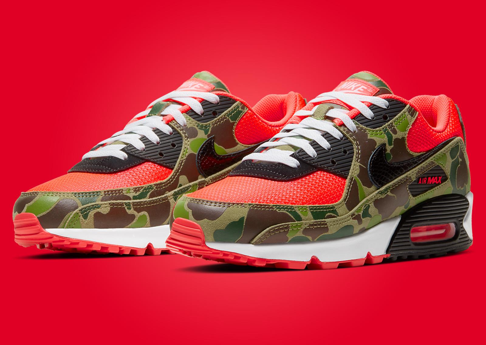 Nike Air Max 90 Reverse Duck Camo Angle