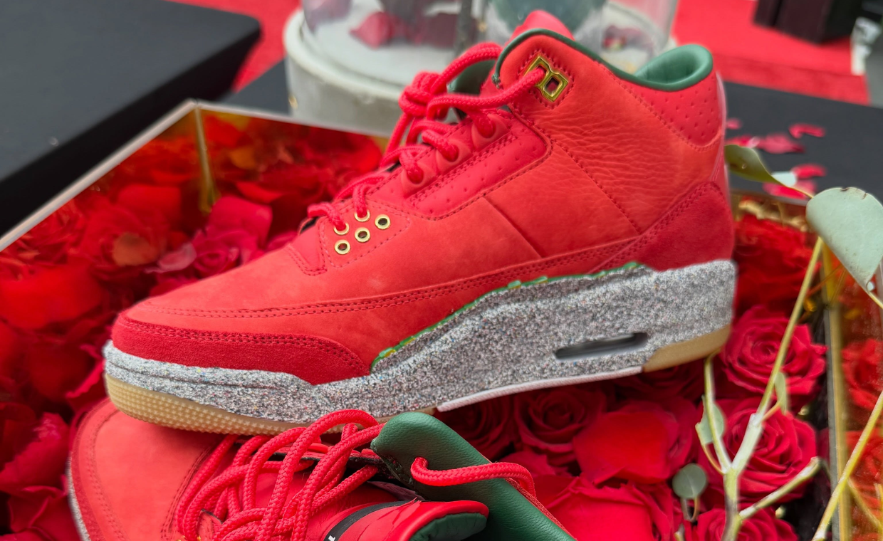 Teyana Taylor x Air Jordan 3 Retro Concrete Rose Alternate