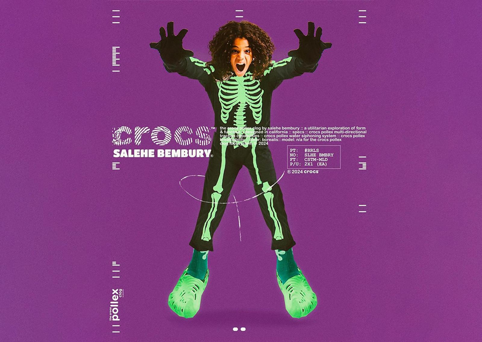 Salehe Bembury x Crocs Pollex Clog Borealis (GS)