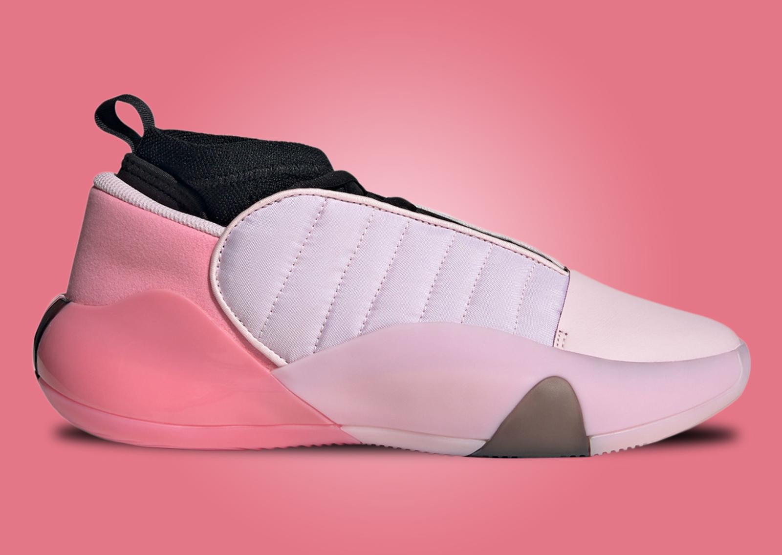 adidas Harden Vol. 7 Pink Lateral Side