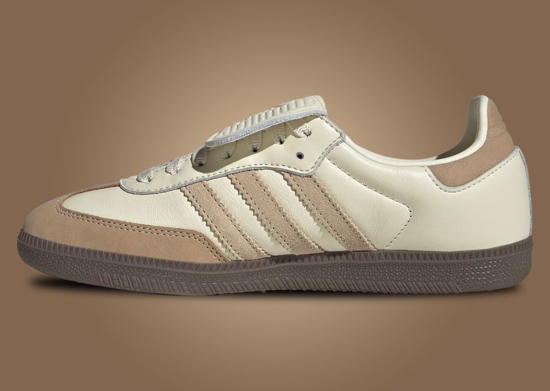 The adidas Samba LT Cream White Warm Sand Releases January 2025