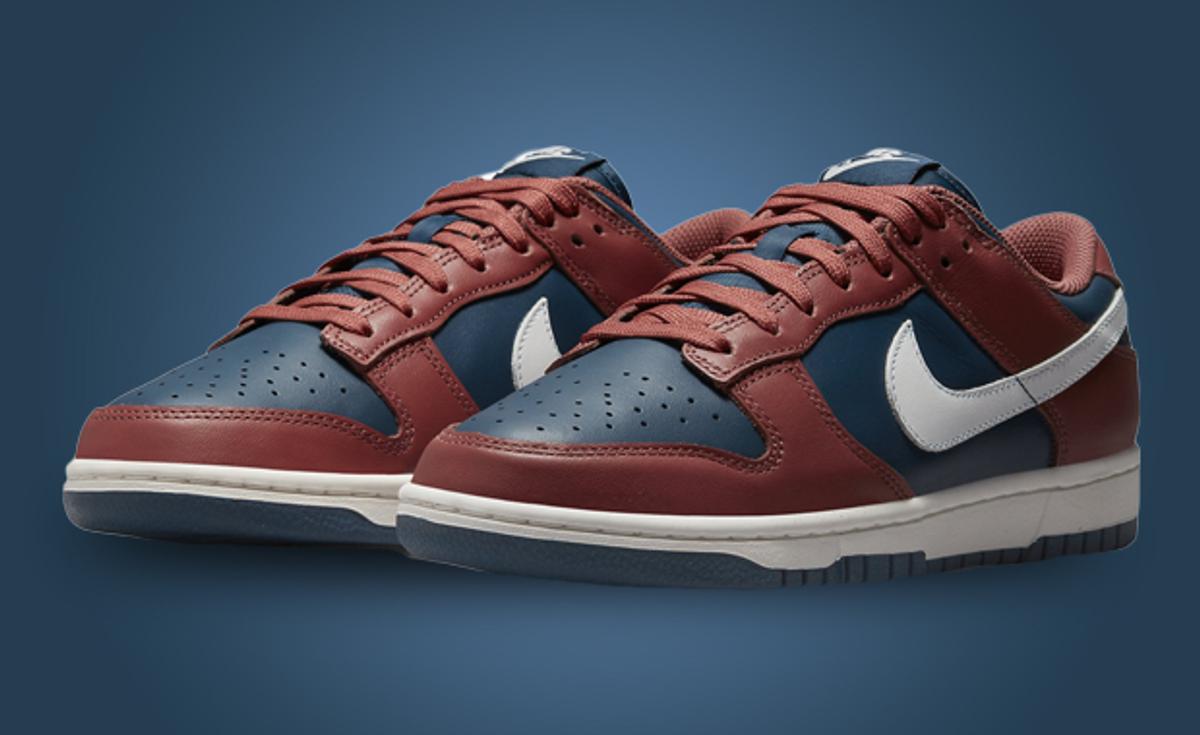 Canyon Rust And Valerian Blue Take Over This Nike Dunk Low