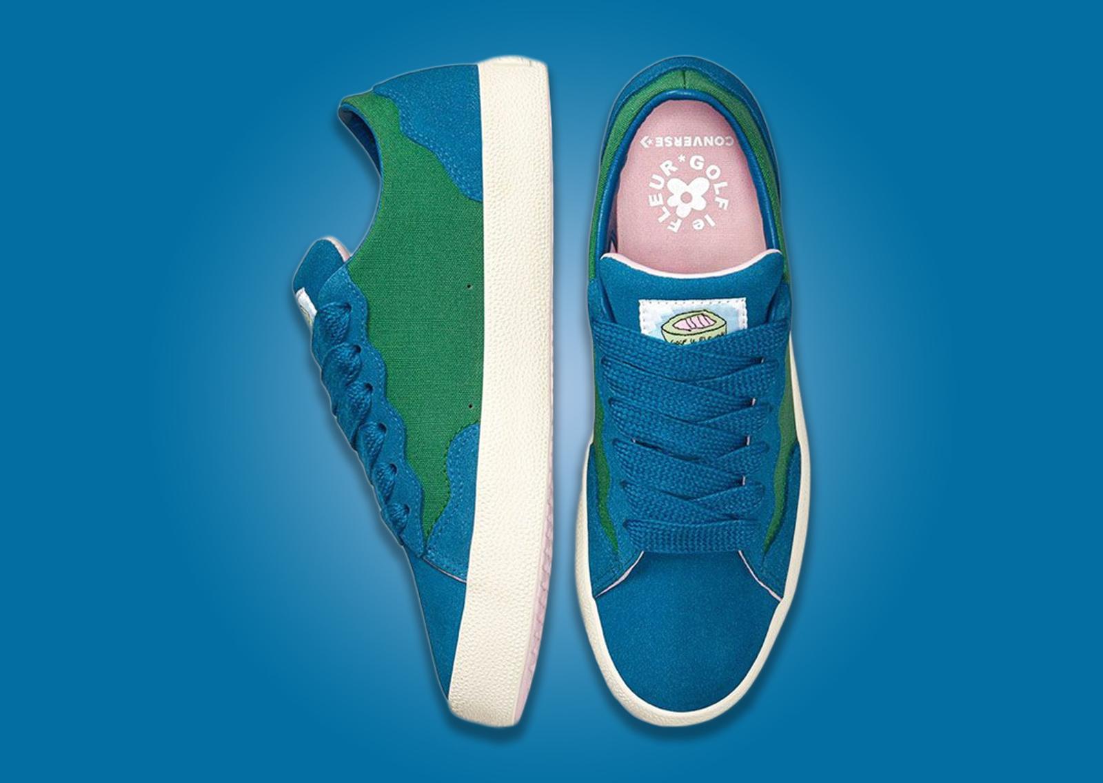 Golf le Fleur x Converse GLF Verdant Green Seaport Detail