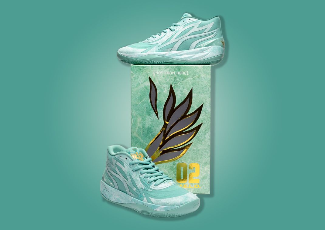 シューズ(男性用) MB .02 Jade The PUMA MB.02 'Jade' Shines Bright for the Lunar New Year