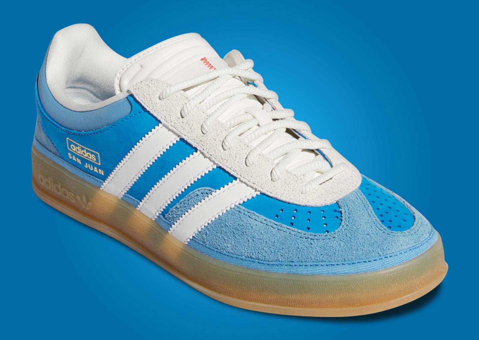 Bad Bunny x adidas Gazelle San Juan Angle