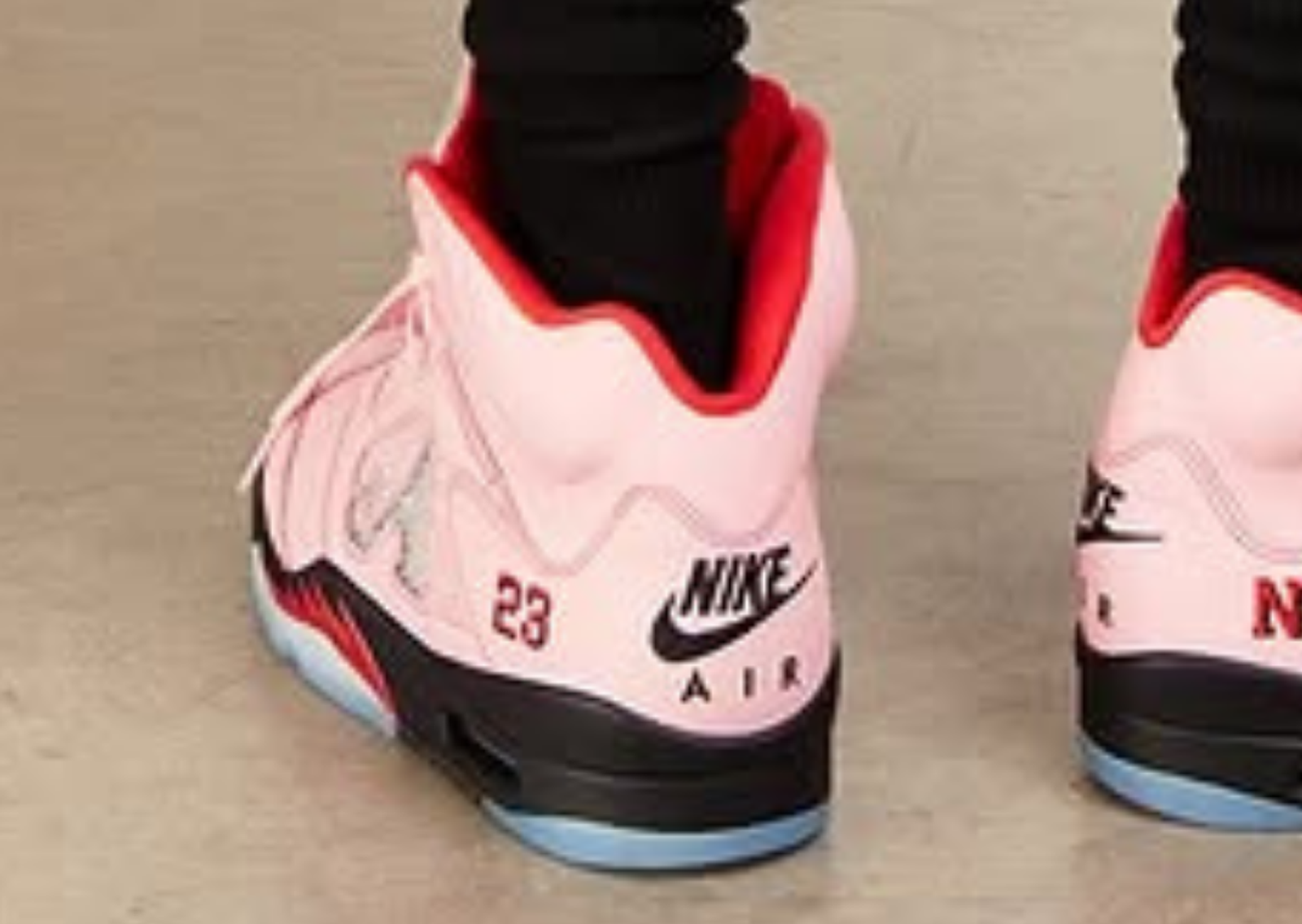 Awake NY x Air Jordan 5 Retro Arctic Pink Heel