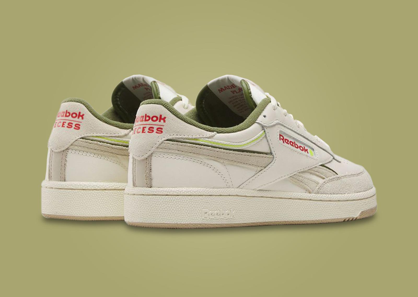 RECESS x Reebok Club C Revenge Pickleball Essentials Heel Angle