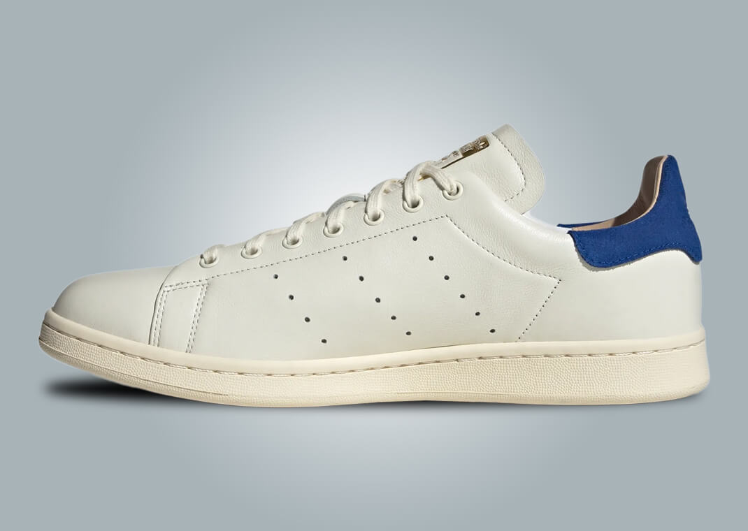 Adidas Stan Smith Lux Off White / Cream White / Royal Blue