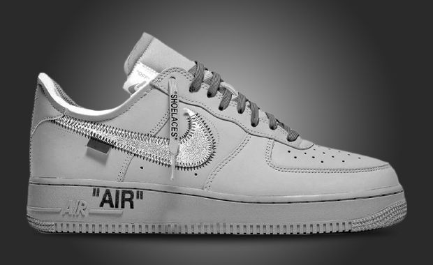 White and gray on sale air force ones