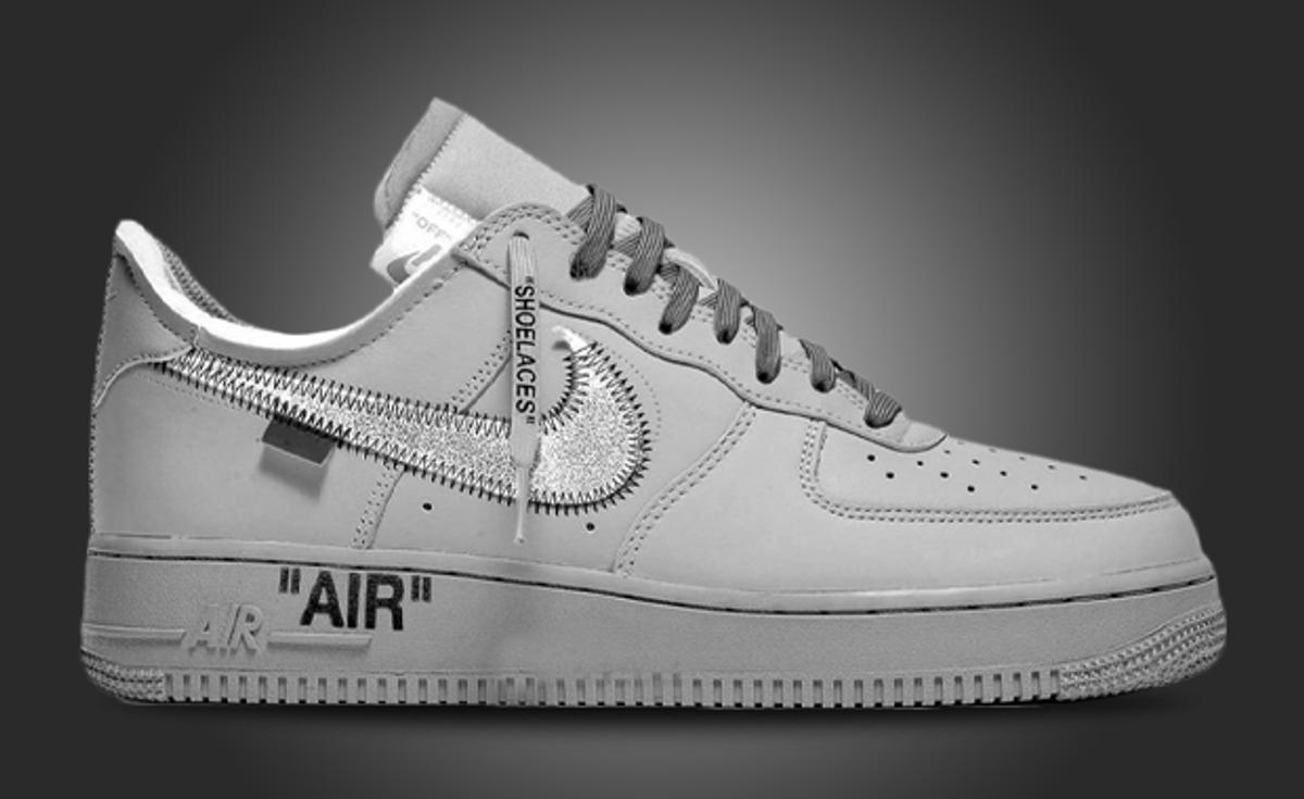 Off-White™ x Nike Air Force 1 Low Ghost Grey Paris Exclusive