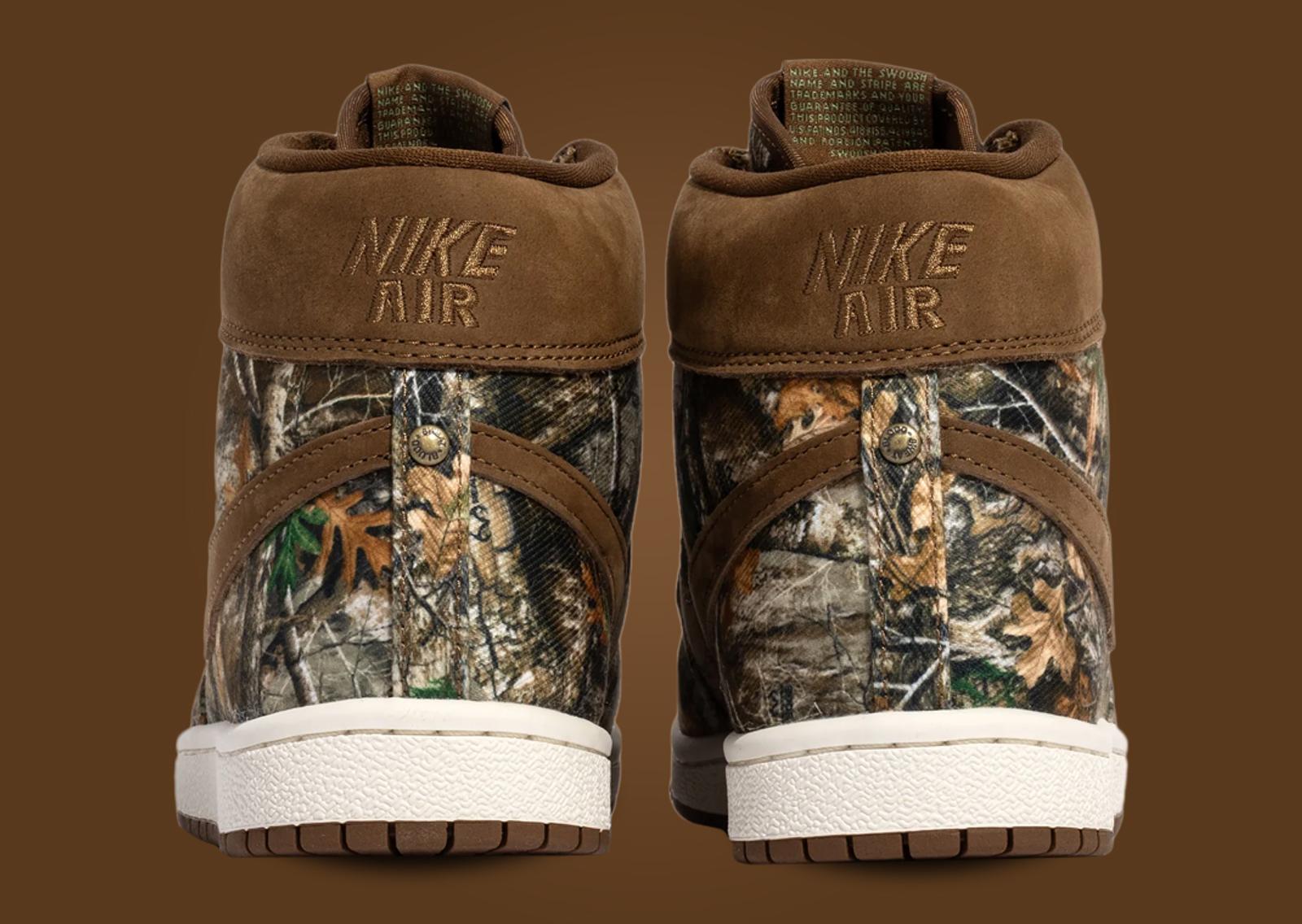 Jordan Air Ship SP PE Realtree Camo Heel