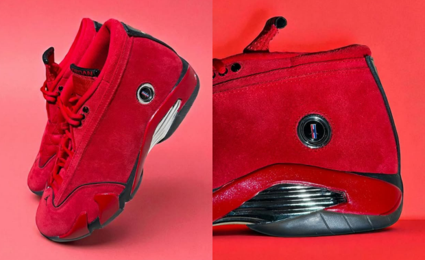 Jayson Tatum Air Jordan 14 Red Mustang PE