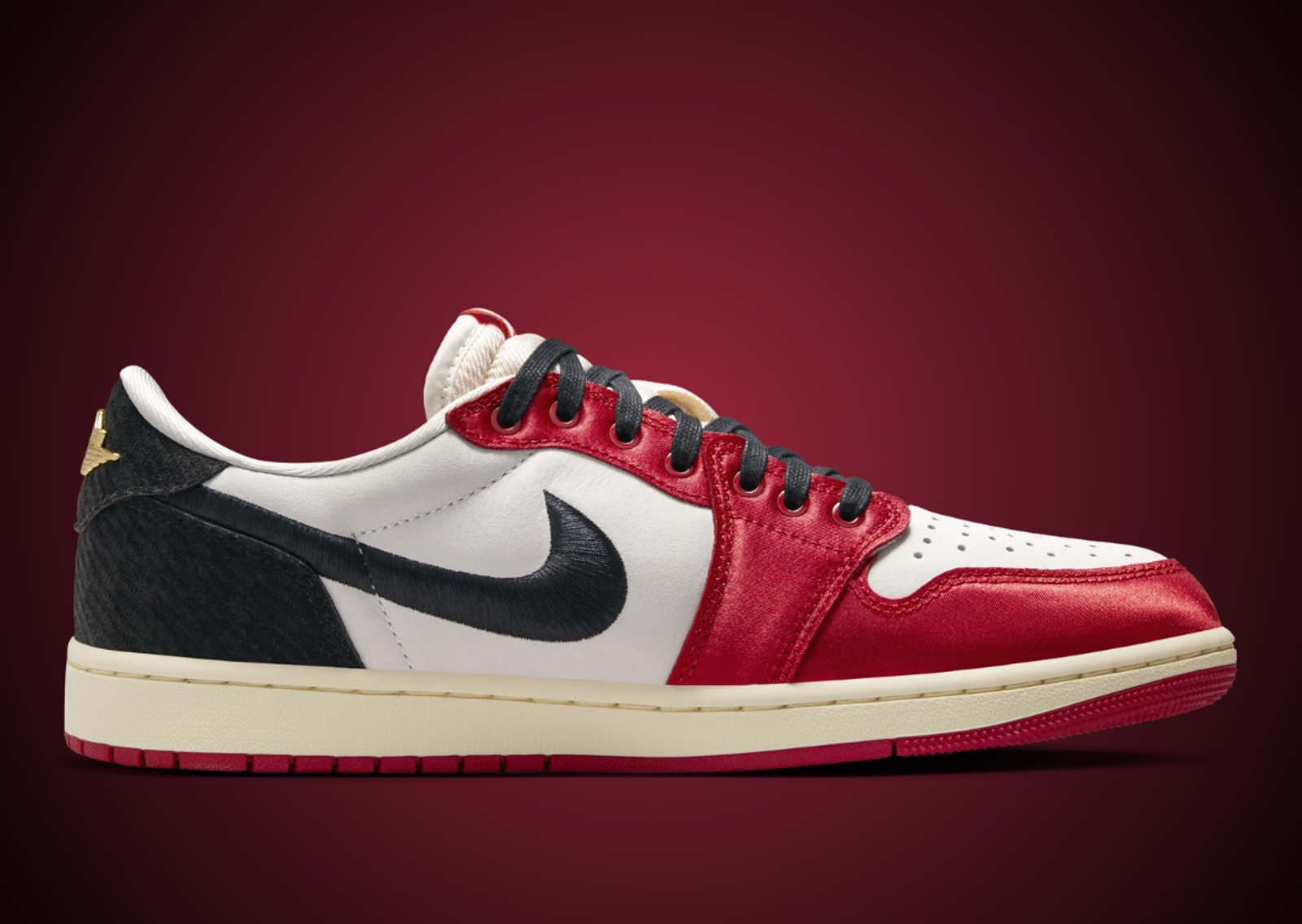 Trophy Room x Air Jordan 1 Retro Low OG SP Away Medial