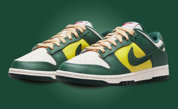 Noble Green Accents This Nike Dunk Low