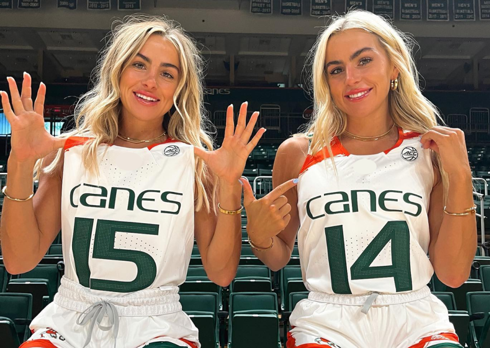 Haley and Hannah Cavinder Playing For University of Miami