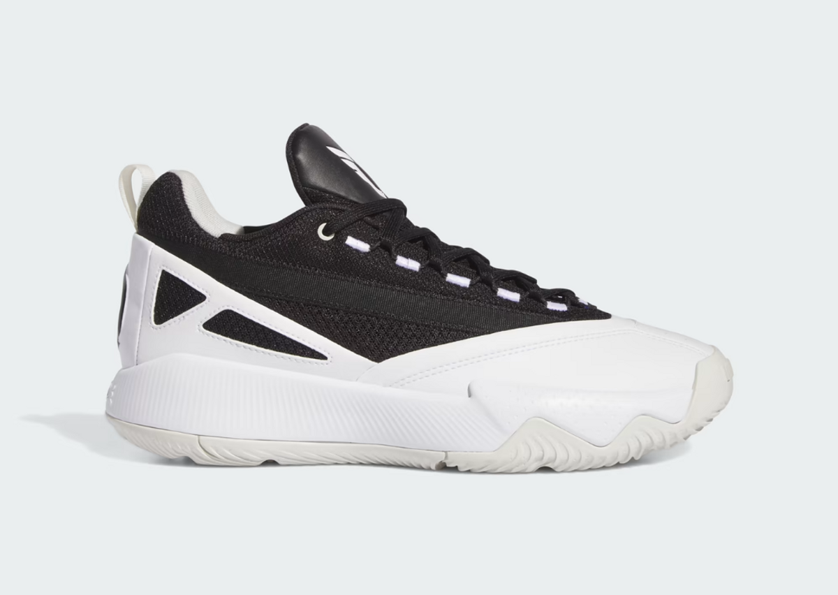 adidas Dame Certified 2.0 Cloud White Core Black Lateral