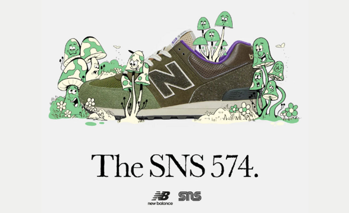 Earthy Vibes Adorn The Sneakersnstuff x New Balance 574