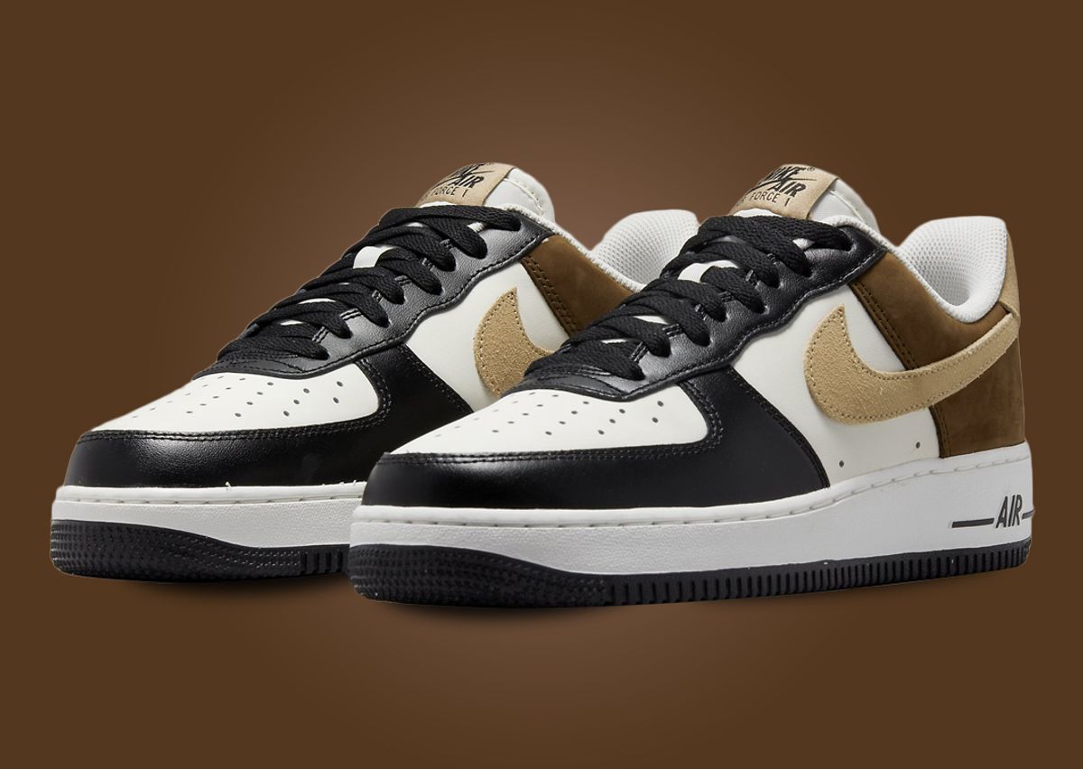 Nike air force low brown Clearance
