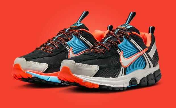 The Women's Nike Zoom Vomero 5 Blue Gaze Total Orange Releases March 2024