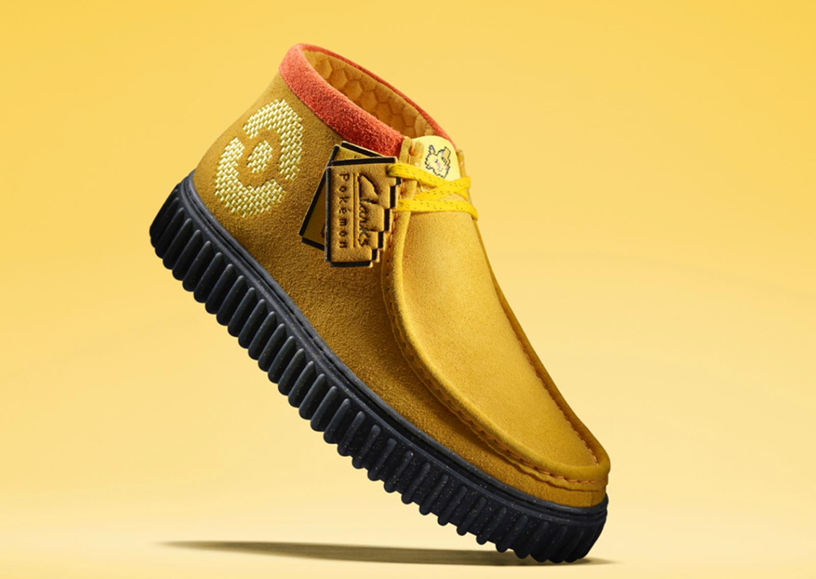 Pokemon x Clarks Originals Torhill Pikachu Angle