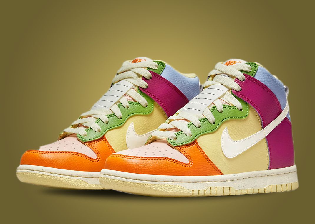 Nike dunk clearance low gs rainbow