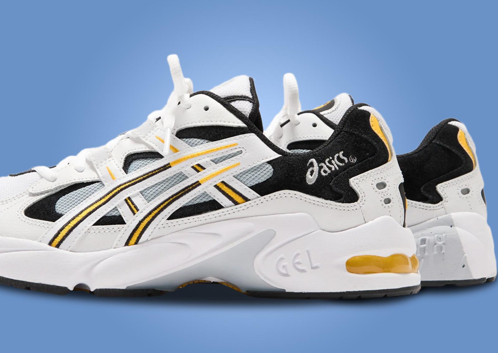 Asics Gel-Kayano 5 OG White Black (Kith Exclusive) Heel