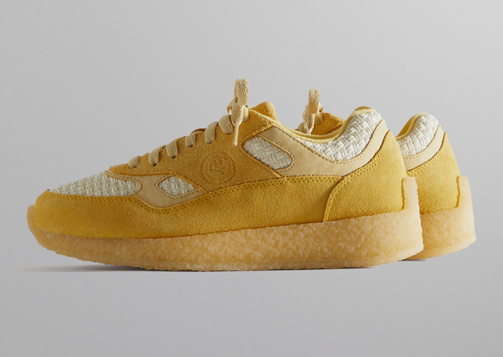 8th St by Ronnie Fieg for Clarks Originals Lockhill Yellow Combi Lateral