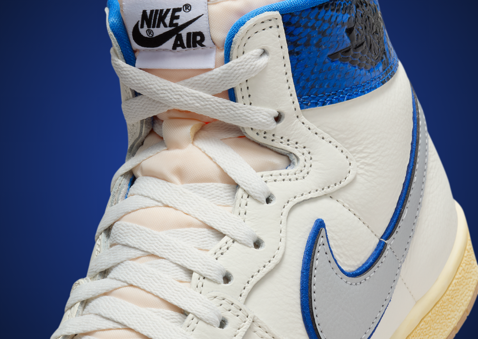 Awake NY x Jordan Air Ship PE SP Game Royal Details