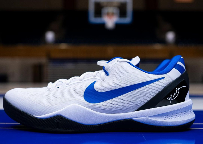 Nike Kobe 8 Protro Duke Home PE Lateral