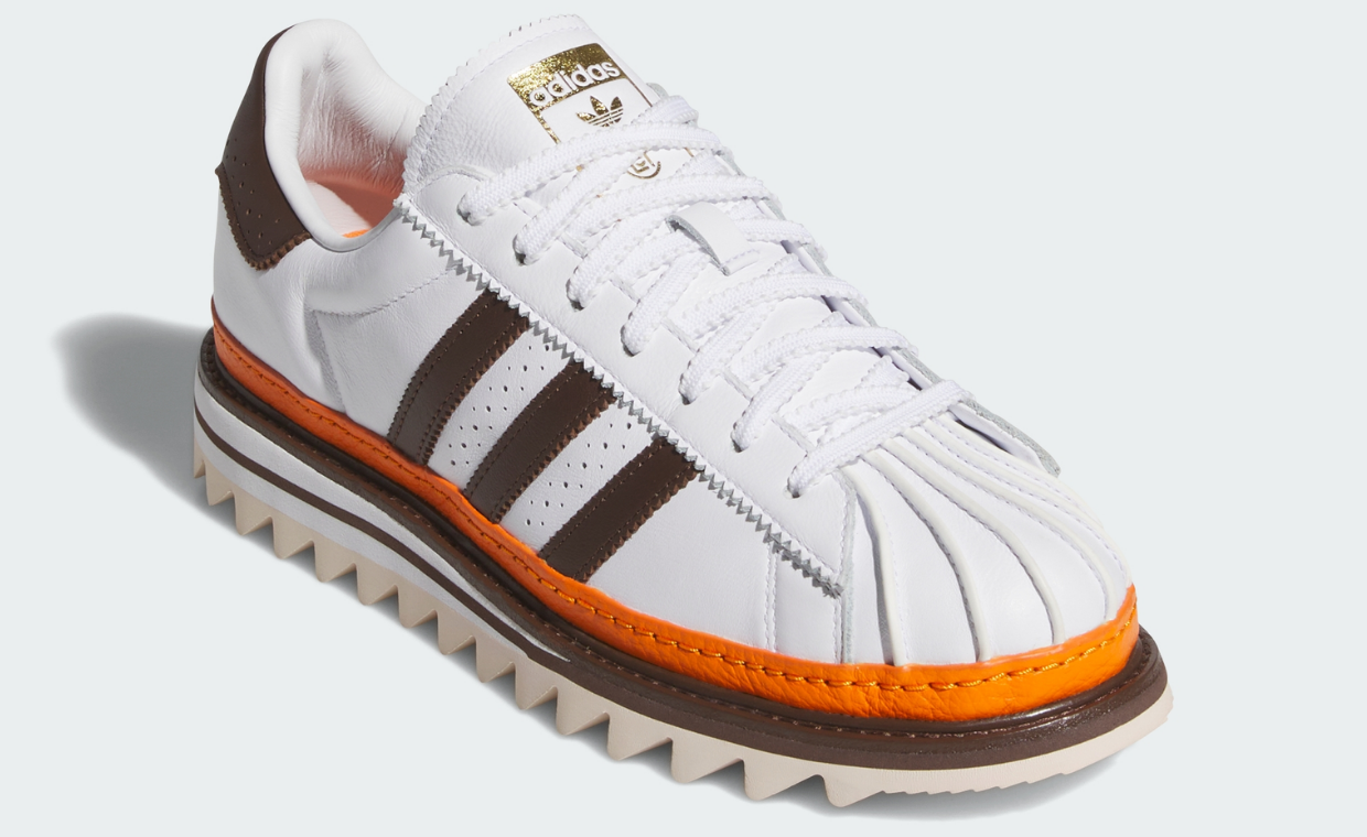 CLOT x adidas Superstar by Edison Chen White Coffee