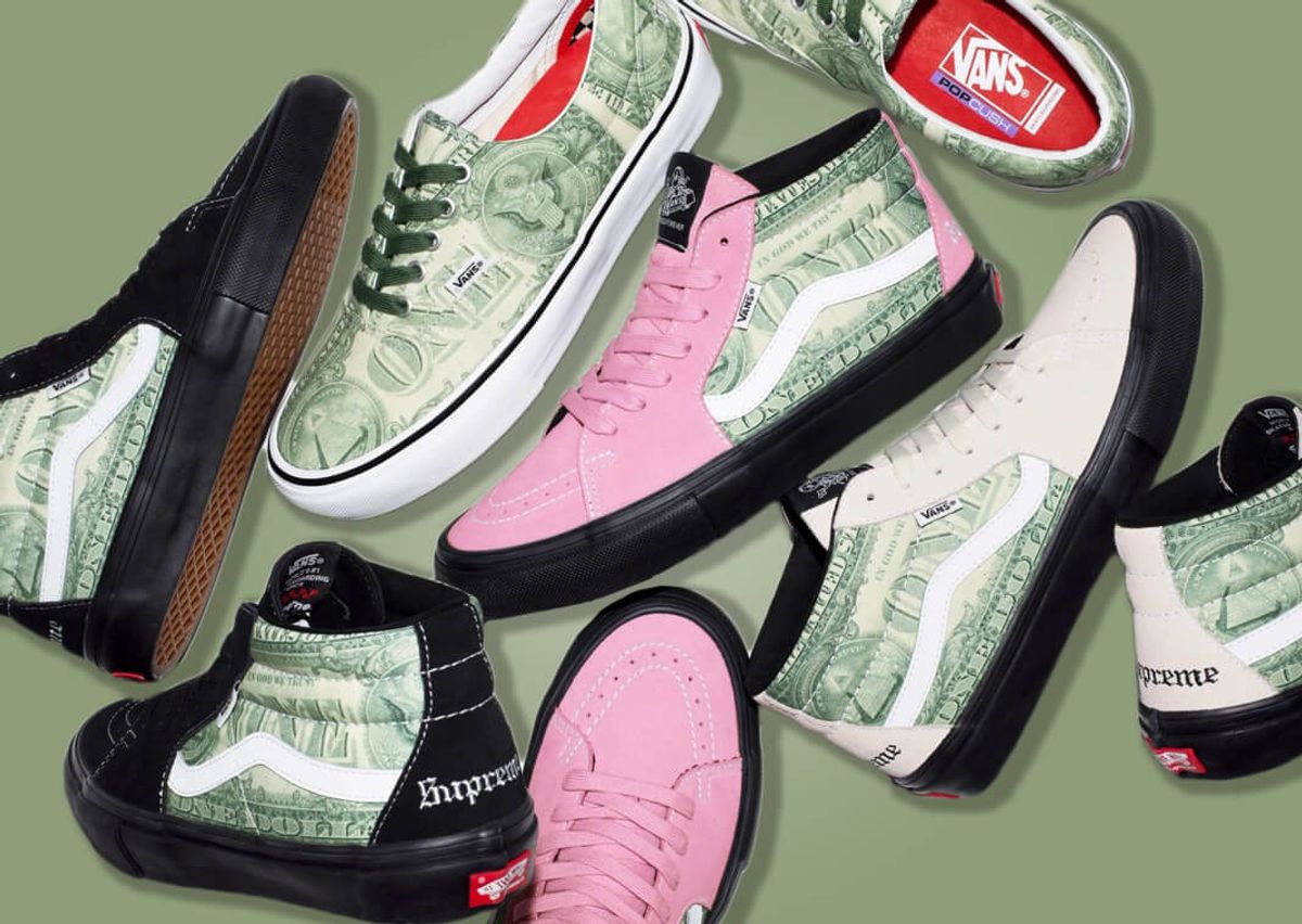 Supreme x vans low Clearance