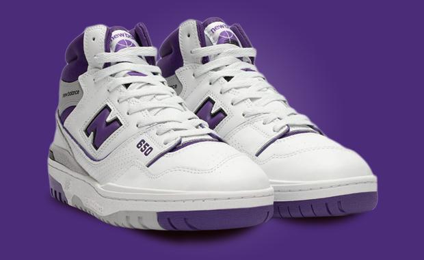 New Balance's 650 White Interstellar Purple Releases June 1