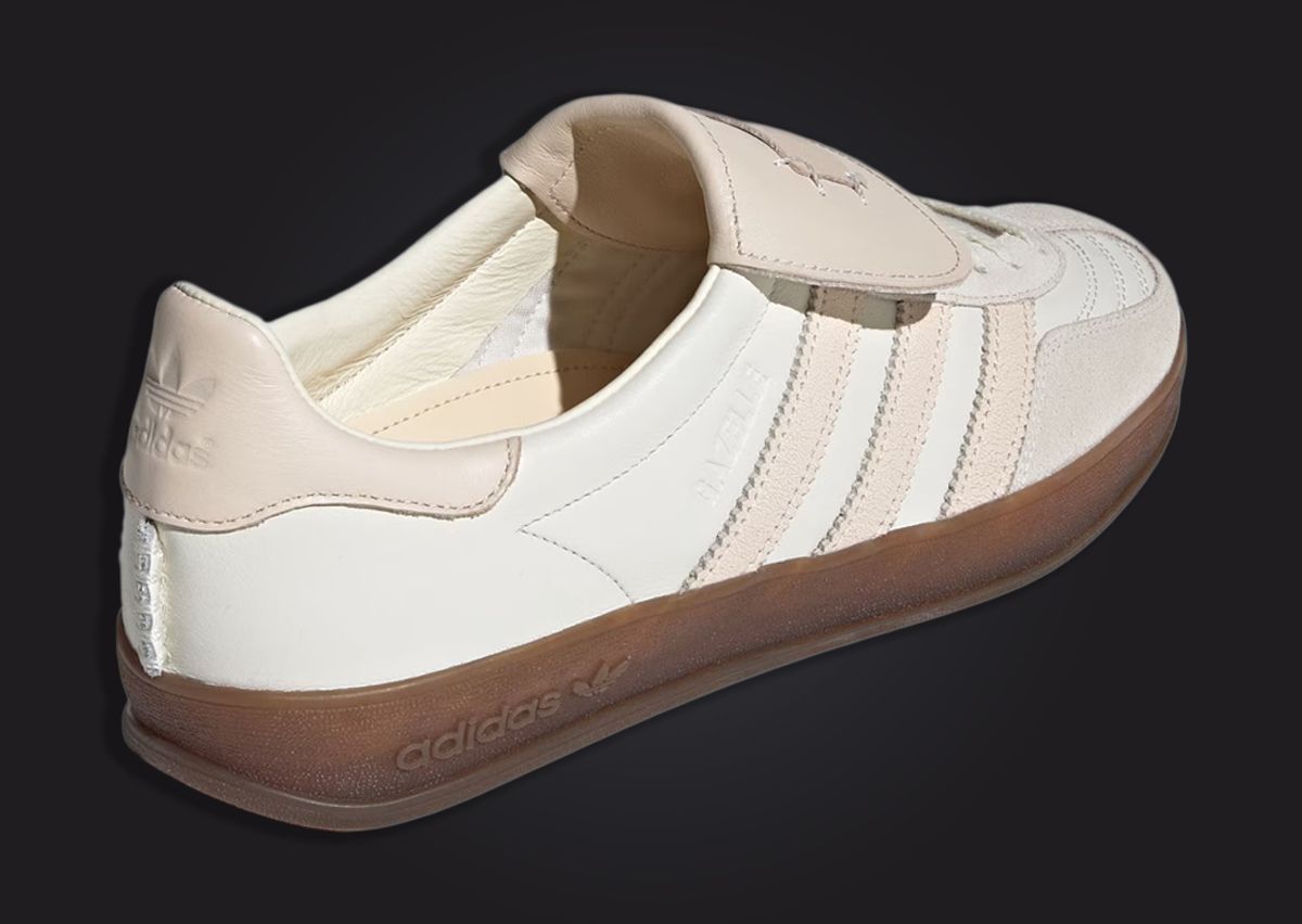 Foot Industry x adidas Gazelle Indoor Tan Cream Heel