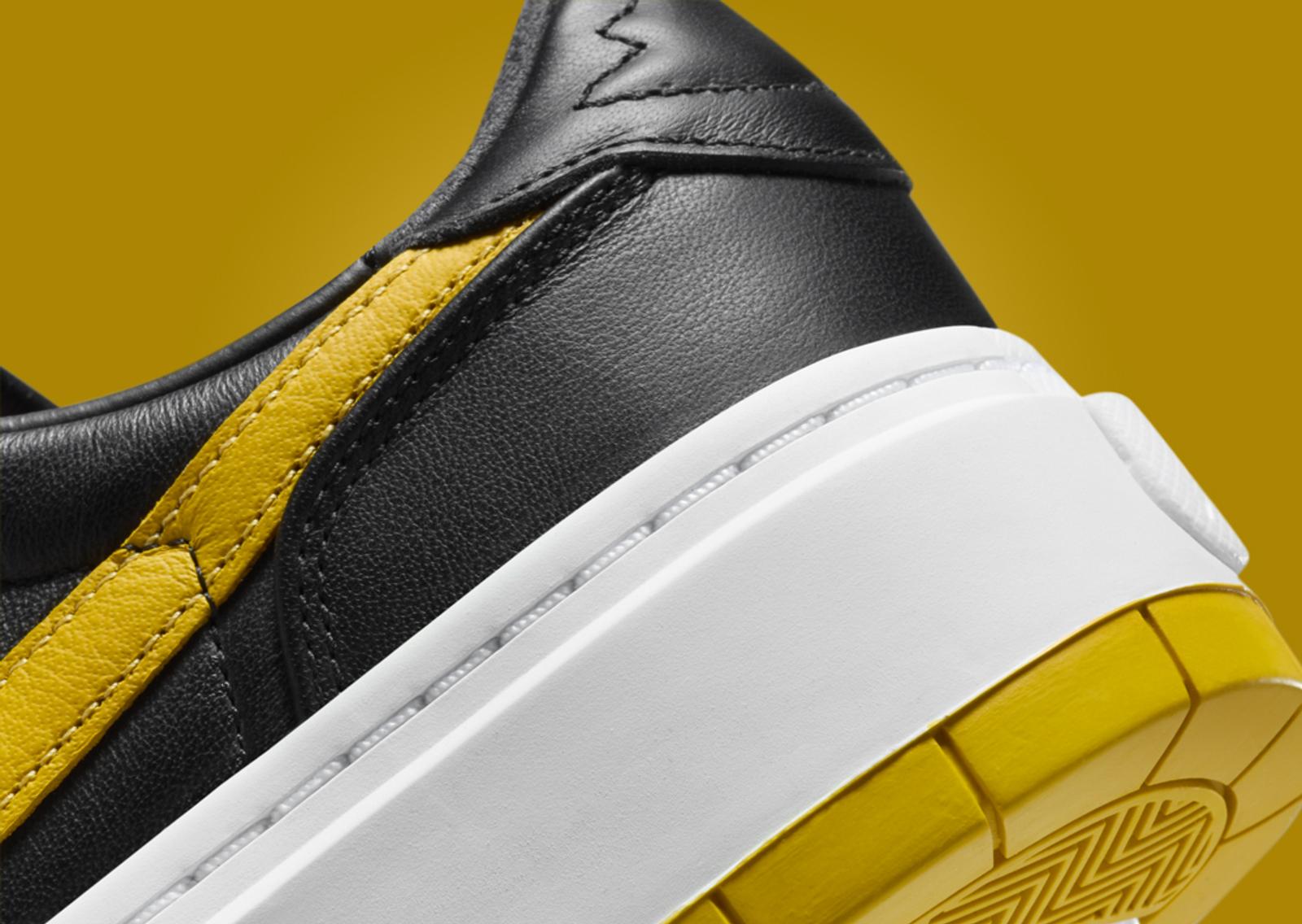 Air Jordan 1 Elevate Low Yellow Ochre (W) Heel