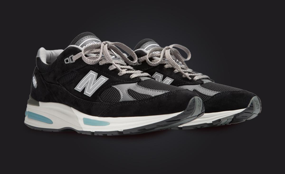 The New Balance 991v2 Made in UK Black Releases in 2024