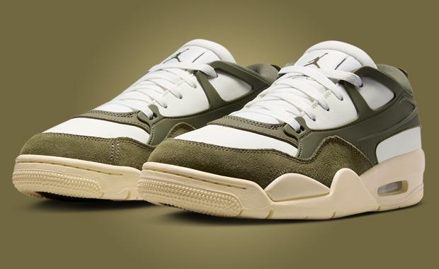 The Women’s Air Jordan 4 RM Sail Medium Olive Releases Summer 2025