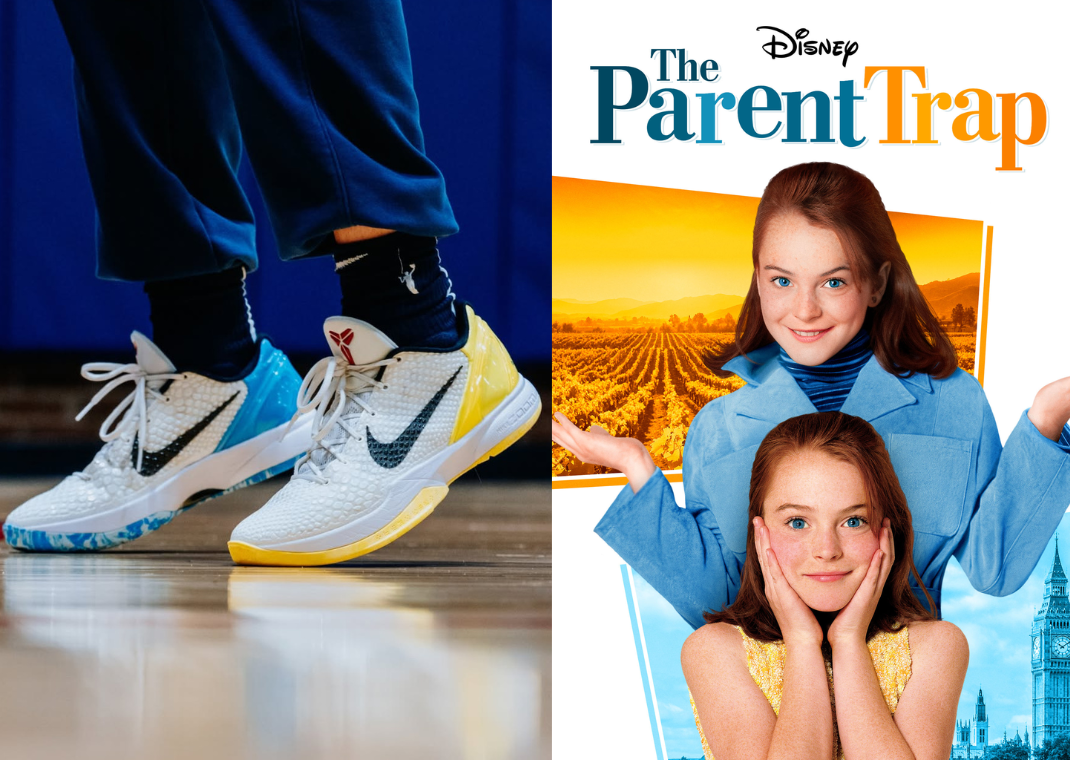 Is Caitlin Clark's Latest Kobe 6 PE Based on the Parent Trap Poster?