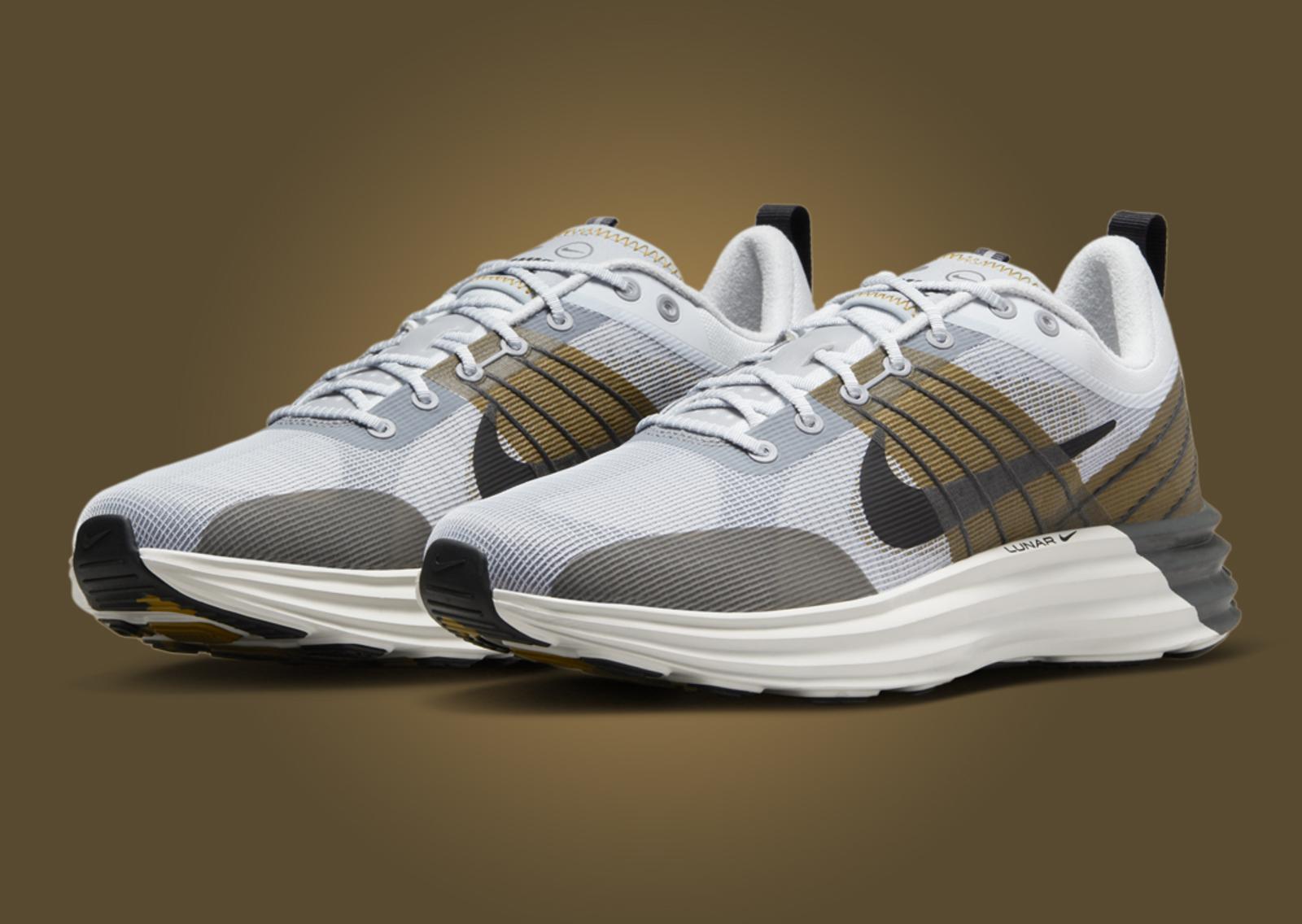 Nike Lunar Roam Pure Platinum Desert Moss Angle