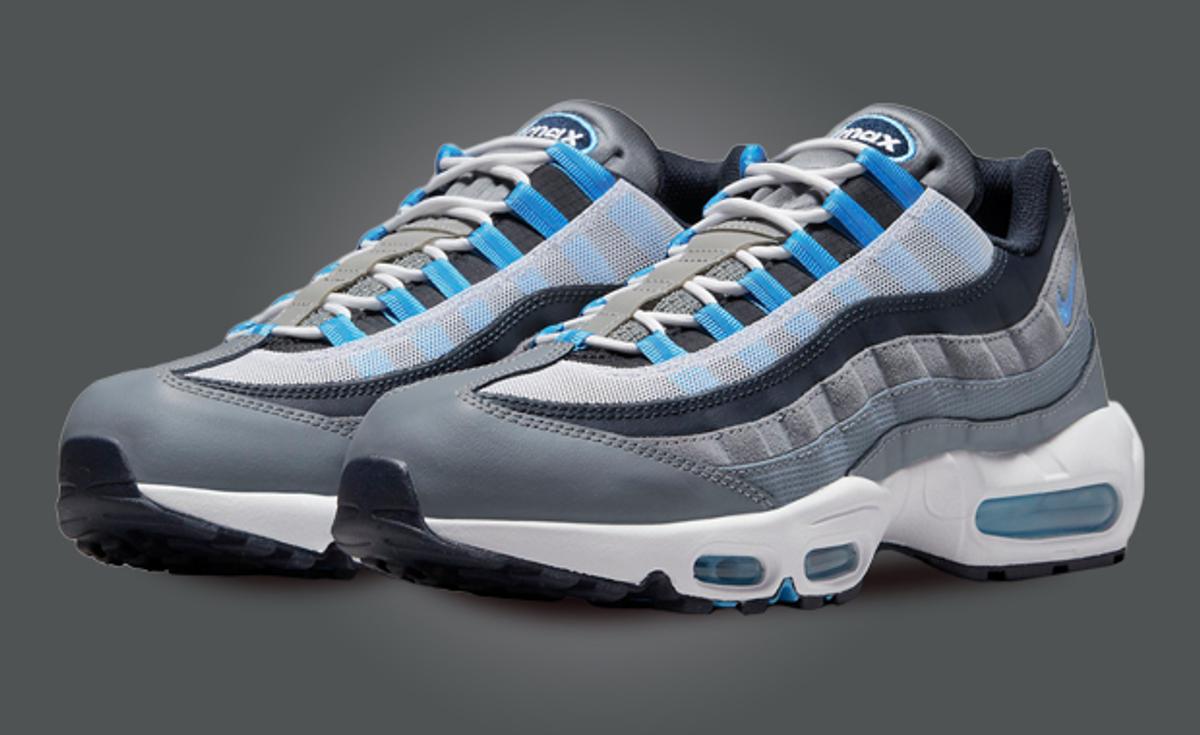 Cool Grey And University Blue Collide On The Nike Air Max 95