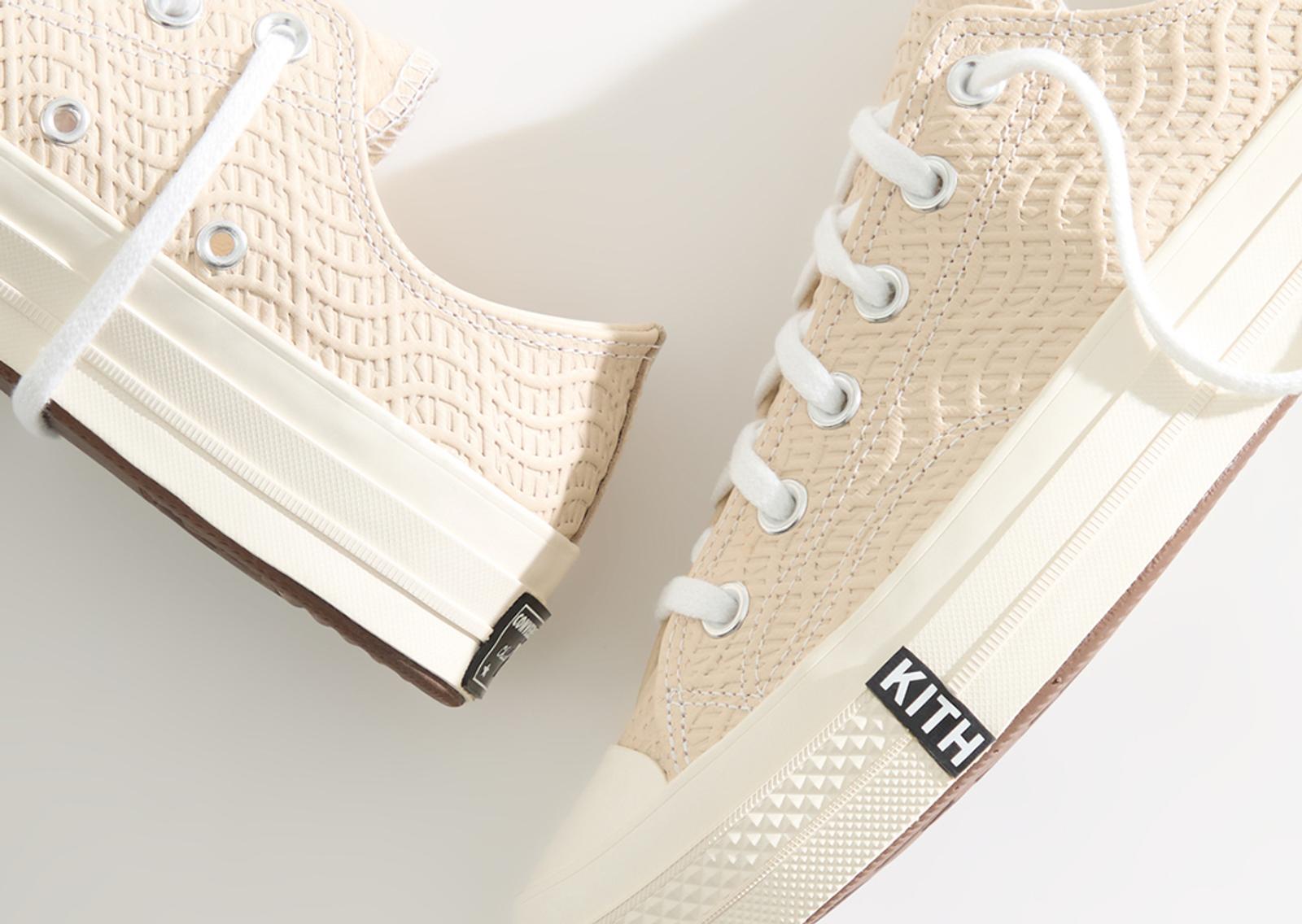 Kith Classics x Converse Chuck Taylor All Star 70 Ox Beige Detail