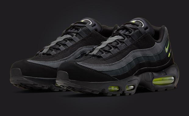 The Nike Air Max 95 Retro Logo Black Volt Returns Holiday 2024