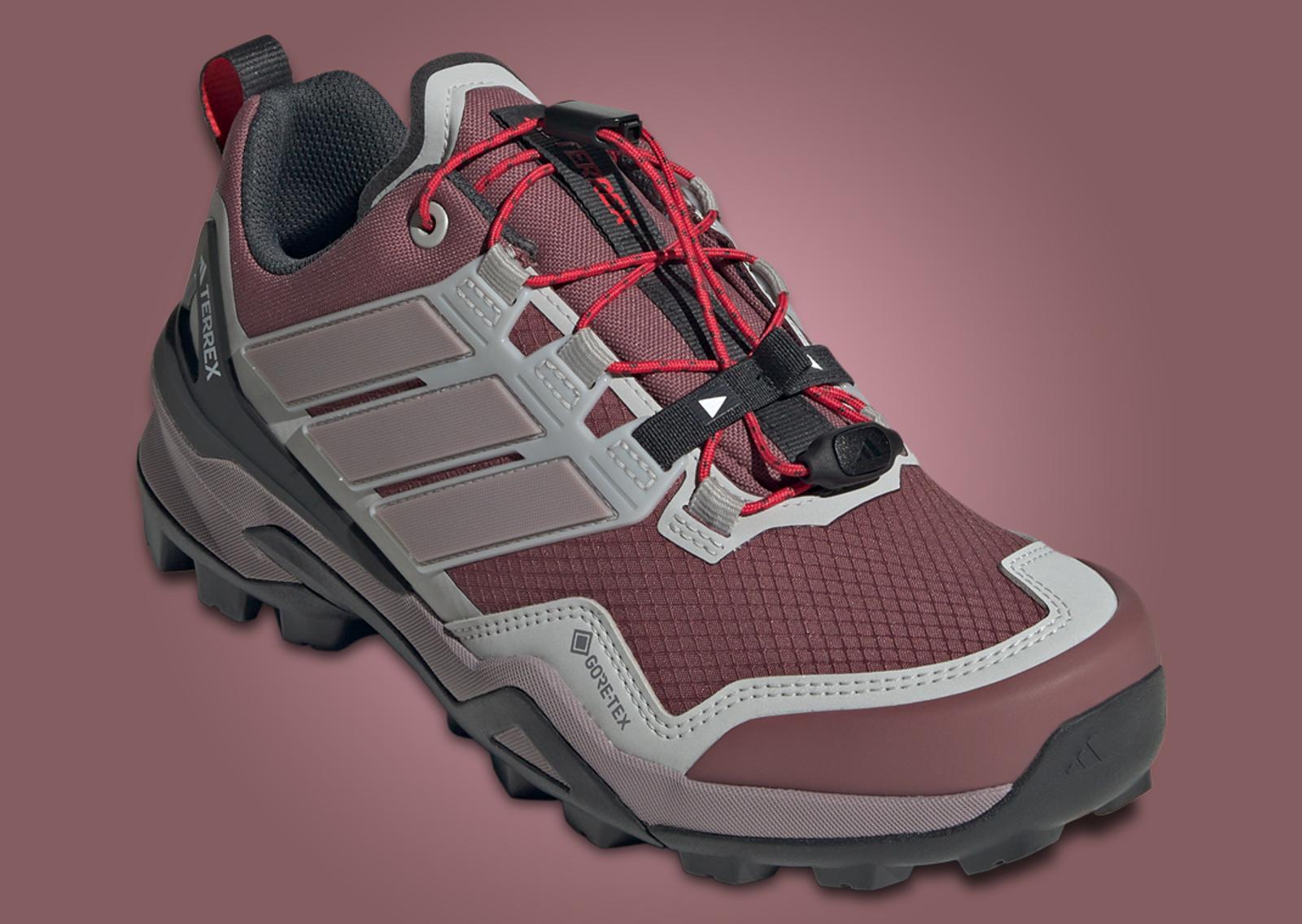 adidas Terrex Skychaser GORE-TEX Burgundy (W) Angle