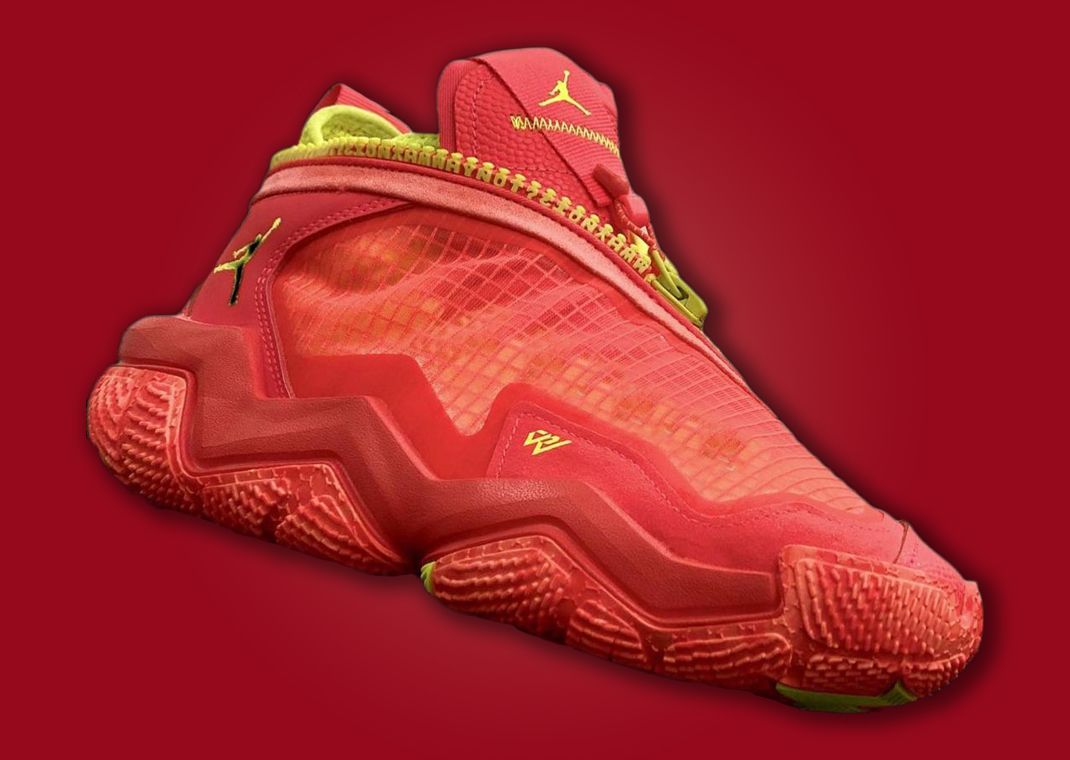 Official Look At The Jordan Why Not 0.6? Bright Crimson