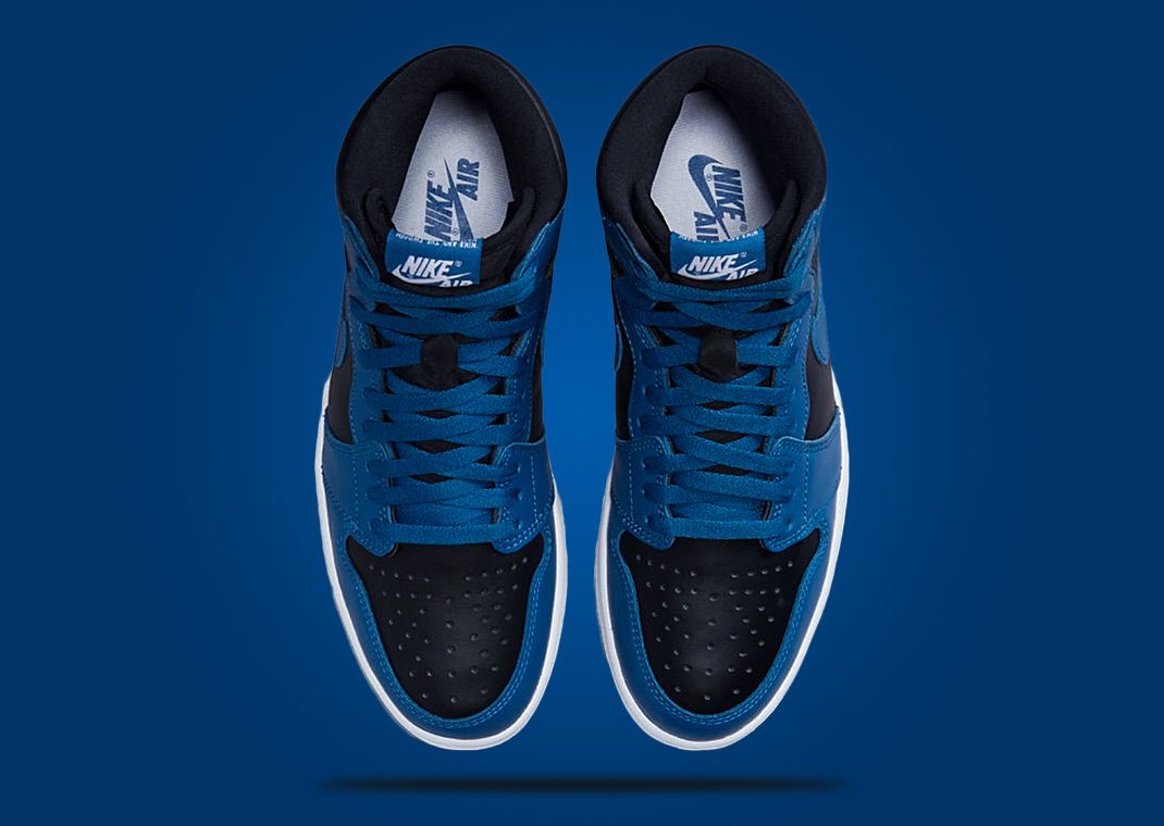 Official Look At The Air Jordan 1 Retro High Dark Marina Blue
